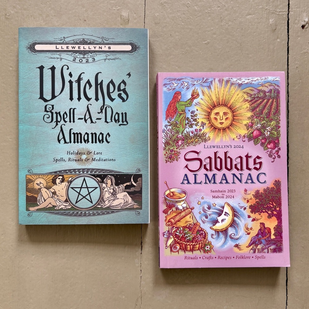 2023-24 Witches Sabbat Spells Almanac Wicca Llewellyn Divination Inspirational